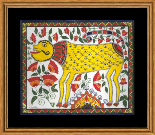 in Mithila/ Madhubani Painting