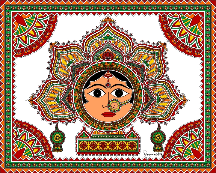 in Mithila / Madhubani Painting